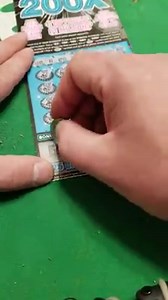 200X Winning Lottery Ticket Scratch Off! #lottery #lotteryticket | Couch Collectibles