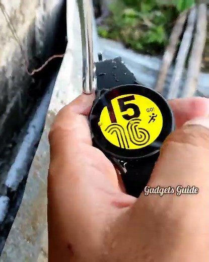 Samsung Galaxy Clone Smartwatch Waterproof Test #Shorts