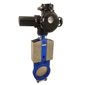 [Hot Item] Electric Modulating Actuator Controlled Wafer Wcb Knife Gate Valve