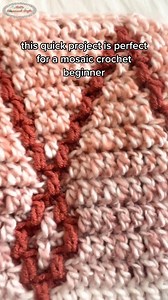 The Mosaic Crochet Pouch is a perfect beginner pattern when you're learning mosaic crochet! Find the pattern here: https://www.nickishomemadecrafts.com/mosaic-crochet-pouch-pattern/ #crochet #mosaiccrochet #crochetpouch #crocheting #learntocrochet | Crochet Patterns & Tutorials by Nicki's Homemade Crafts