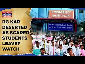 Kolkata Horror: RG Kar Deserted| More Chilling Details Out| What Students’ Lawyer Said In SC? Watch