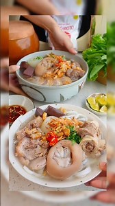 Bánh canh giò heo tôm khô🦐🦐 #food #shorts