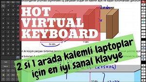 "Katlanabilir Tablet Bilgisayar ve Hot Virtual Keyboard Kullanım Rehberi" videosunun özeti — YaÖzet
