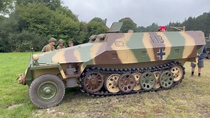 The trip continue …engagement d’un rare Hanomag Sd.Kfz 251. EVENT// EVENEMENT -Rendez-vous du 30 juillet au 7 Aout prochain...! PROGRAMME sur: https://www.msm-normandie.fr/fr/80eCobra to Lüttich: From Avranches to Mortain | Military Classic Vehicles