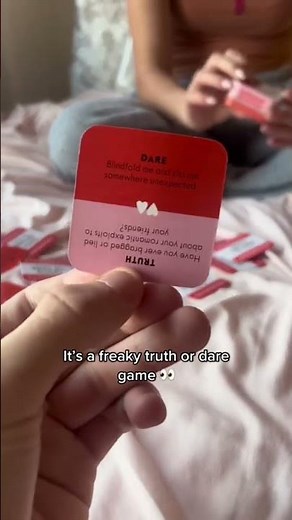 My step sis loves playing this spicy truth or dare game 🥵