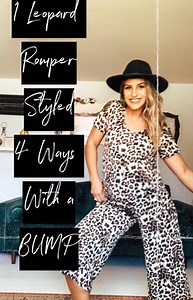 #36weekspregnant “Clothes aren’t going to change the world, the women wearing them WILL” - Anne Klein • Romper from @shoptaby jacket : @dressedinlala black hat: @scoutandcloth ❤️Pregnant or not we all need a pick me up and clothes are a fun way to express ,feel your best to do your best!! Love you all!! Xo Tia🐝 | Tia Stokes - Personal blog