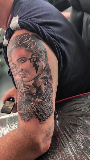 Elvis Presley Tattoo Art Showcase