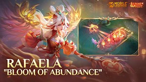 40K views · 366 reactions | Skin Lunar Fest baru - Rafaela "Bloom of Abundance" akan segera hadir! Dapatkan bocoran efek visual dalam permainan! Lentera bercahaya dan sayap berkilau menerangi malam! Efek dalam permainan dipenuhi dengan suasana meriah. Klik untuk melihat sekilas! #MobileLegendsBangBang #MLBBNewSkin | Mobile Legends: Bang Bang | Facebook