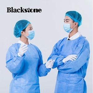 [Hot Item] Surgery Grown AAMI Level 2 Gown Surgical Medical/Hospital SMS Isolation Suit