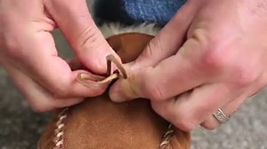 31K views · 634 reactions | Follow these simple steps and the rawhide laces on your Wicked Good Slippers won’t come undone! | L.L.Bean | Facebook