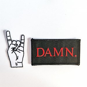 [Hot Item] Custom Embroidered Patch Round Shaped with Merrow Border