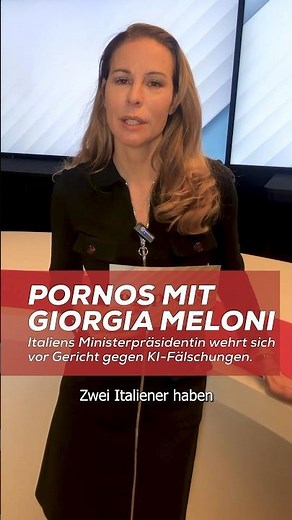 Pornos mit Regierungschefin Meloni: Fälscher vor Gericht