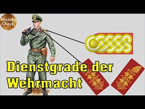 | The ranks of the Wehrmacht | An overview |