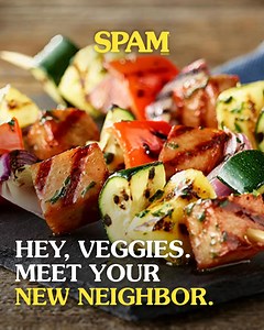 How your appetizer 'sticks it' to the entrée. | SPAM