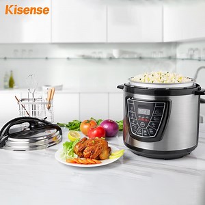 [Hot Item] 6L Electric Pressure Cooker Multifunction Silver Crest Pressure Cooker Electric 6 Litre 6