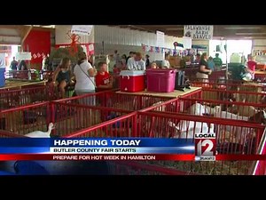 Butler County Fair starts, prepares for a hot week