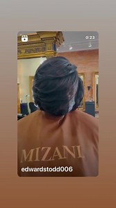 Todd Edward. Custom design bob haircut. | Purple Door Salon