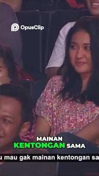 Cewe cantik diajak main kentongan sam Dodit