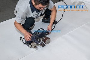 [Hot Item] Easy Installation HDPE Pre-Applied Membrane for Retaining Wall