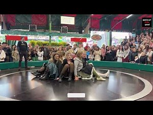 BEST 🔥😍 Drunk girls at Devil's Wheels attraction. Oktoberfest. Teufelsrad 2025