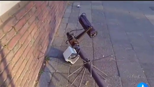 What happens a lot in England... Is now happening in Groningen as well...license plate scanning poles are dying 🤷🏼‍♀️ | Global Freedom Movement