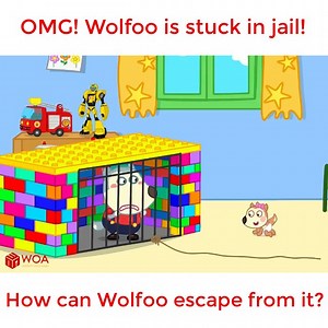 How can Wolfoo escape from the prison? | Wolfoo Series