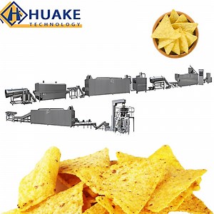 [Hot Item] Factory Fully Automatic Doritos Industry Equipment Tortila Corn Chip Extruder Production Line