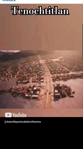 TENOCHTITLAN CAPITAL OF THE AZTEC EMPIRE 1325AD TO 1521AD #aztecas #tenochtitlan #aztecempire | Aztec Mayan Inca Native Warriors
