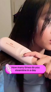 We “Steamline” wayyy too many times 😌 But trust that the Steamline Pro has you covered to get the most sleek and shiniest hair 💅 #wavytalk #steamlinepro #drake #trend #matcha