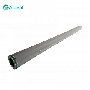 [Hot Item] Backwash 10/20/40/50/80/125 Micron Stainless Steel Sintered Mesh Filter for Industrial Oil Pre Water Filter Treatment