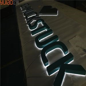 [Hot Item] Outdoor LED Backlit Metal Letter Sign for Decorative Illumination