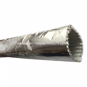 [Hot Item] Thermal Heat Shield Aluminum Foil Glass Fiber Automotive Wire Wrap