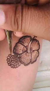 Beautiful Flower Mehndi Design #shorts #mehndi #mehndidesign