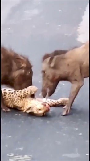 Wild Boar Attack Leopard | VietSoftware International