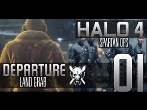 Halo 4: Spartan Ops - Episode 1: Chapter 1 Land Grab | Legendary Gameplay Walkthrough HD