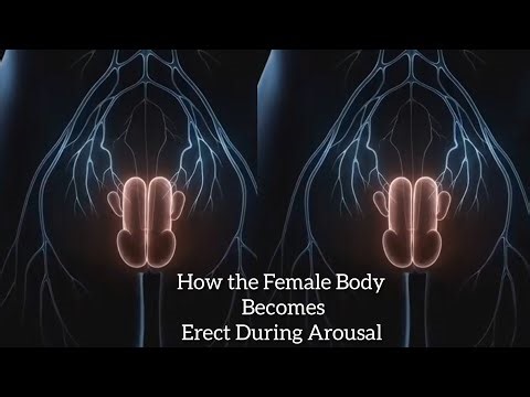 How the Female Body Becomes Erect During Arousal #healtheducation