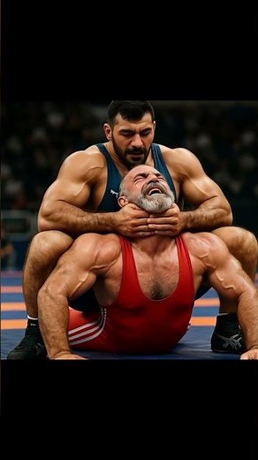 "Genç Güreşçiden Camel Clutch! Tecrübeye Acı Dolu Bir Ders!"