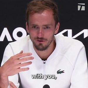 294K views · 4.5K reactions | Rather face Sinner or Djokovic? Medvedev gives his answer. 路‍♂️ | TENNIS.com | Facebook
