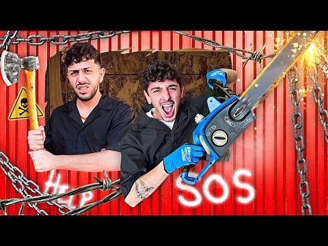 First to Escape the UNBREAKABLE Box Wins! (TRAPPED INSIDE)