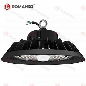[Hot Item] Romanso LED UFO High Bay Light AC100-277V 15000~30000lm Super Brightness Warehouse LED Lights