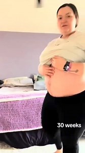 7.2K views · 75 reactions | Officially 35 weeks pregnant! Belly bump update  We’re almost there!! #35weekspregnant #thirdtrimester #8monthspregnant #bellybump #rainbowbaby #miraclebaby #pregnancyjourney #pregnant | Kayla K. Hahn | Facebook