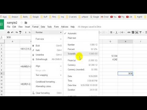 How to convert the text or string to number in Google spreadsheet
