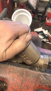 Modifying a Y strainer on a hydronic heating system. #rentalproperty #HandsomeOrHandy #BlueCollarWork #RentalProperty #HomeRepair #Handyman #HVAC | Derrick DIY