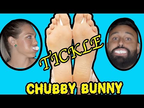 Chubby Bunny & Pizza Girl TICKLE CHALLENGE!! TIED*
