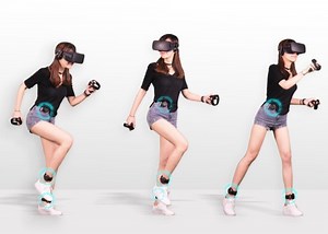 KAT loco wearable virtual reality locomotion system