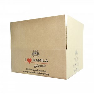 [Hot Item] Black Brown Logo Printed Corrugated Paper Board Moving Packaging Carton Box for Shipping