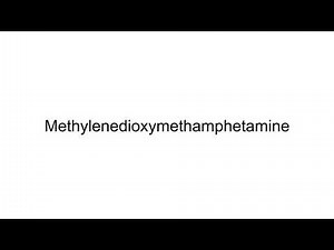 How to Pronounce Methylenedioxymethamphetamine