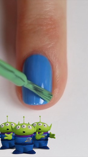 77K views · 135 reactions | Toy Story Alien Nail Art #nailart #disney | cutepolish | Facebook
