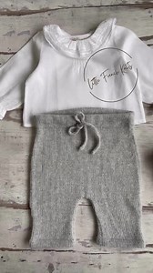 Knitting Pattern Baby Wool Pants Instructions in French PDF Sizes Newborn to 18 Months - Etsy