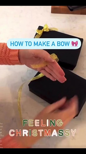 1.4K views | How to make a bow for your Christmas presents  #wrappinghacks #giftwrapping #gifts #Christmas #ChristmasBows #HolidayDecor #DIYBows #ChristmasCrafts #GiftWrappingIdeas #FestiveBows #HolidayDIY #CraftingInspiration #SeasonalDecorations #ChristmasGifts | Practical Precious | Facebook
